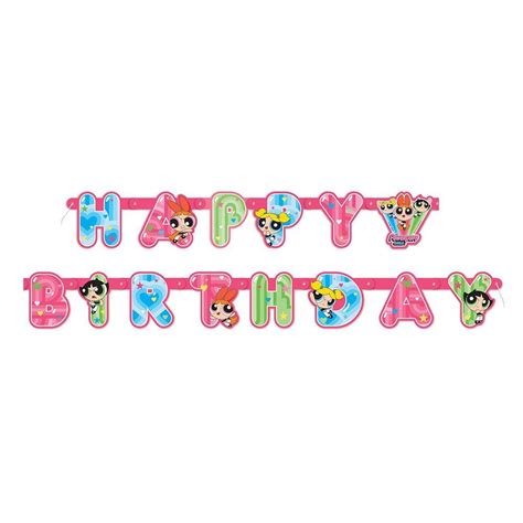 6ft Powerpuff Girls Birthday Banner Banners Amazon Canada