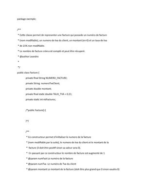 POO Résumé complet Q1 PPOO re de Chapitre 1 Concepts de bases