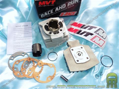 Kit 50cc Aluminio Aire Con Culata MVT S RACE G1 6 Transferencias MBK 51