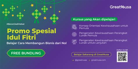 Promo Bundling Cara Membangun Bisnis Dari Nol GreatNusa