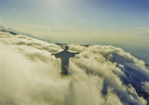 Cristo Redentor Clouds Photograph by Alberto Sodre | Pixels