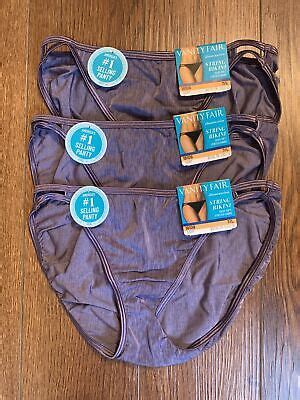 Nwt Sexy Size L Vanity Fair Illumination String Bikini Panties Ebay