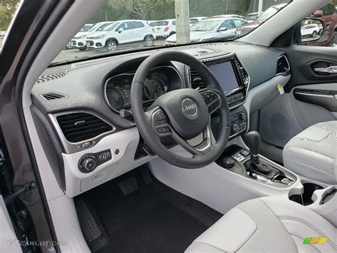 Ski Gray Black Interior 2020 Jeep Cherokee Limited 4x4 Photo 134791721