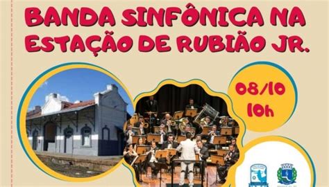 Banda Sinf Nica De Botucatu Far Apresenta O Na Esta O Ferrovi Ria De