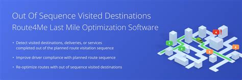 Out Of Sequence Visited Destinations On Optimized Routes