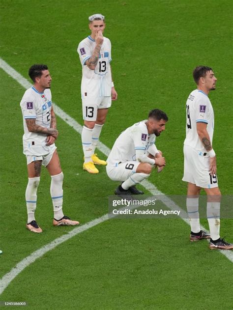 Players Of Uruguay During The Fifa World Cup Qatar 2022 Group H Match