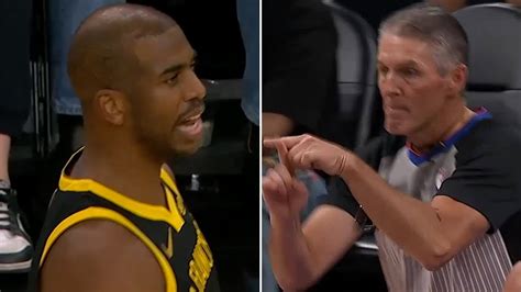 Chris Paul FURIOUS After Being Ejected For Arguing Call YouTube