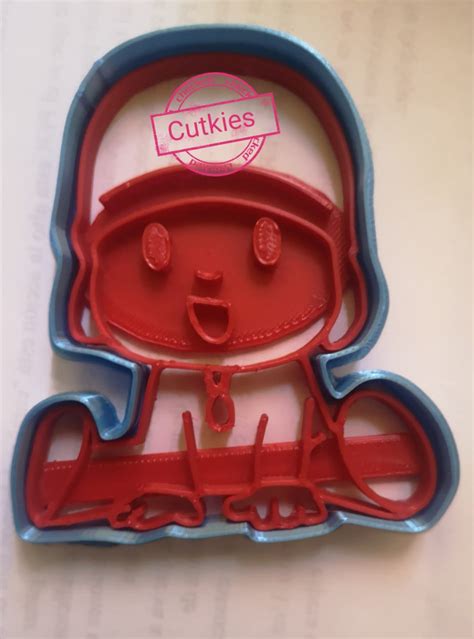 Archivo Stl Gratis Pocoyo Cookie Cutter Cortador De Galletas Objeto