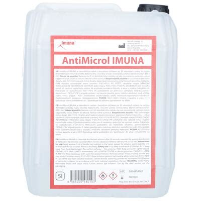 Dezinfekční roztok AntiMicrol IMUNA 5l Unizdrav cz