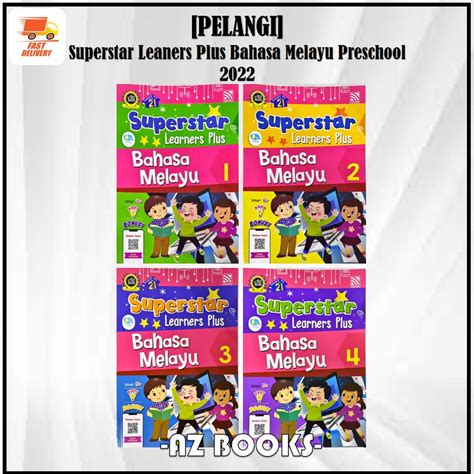 AZ PELANGI SUPERSTAR LEARNERS PLUS BAHASA MELAYU BUKU 1 4 2022