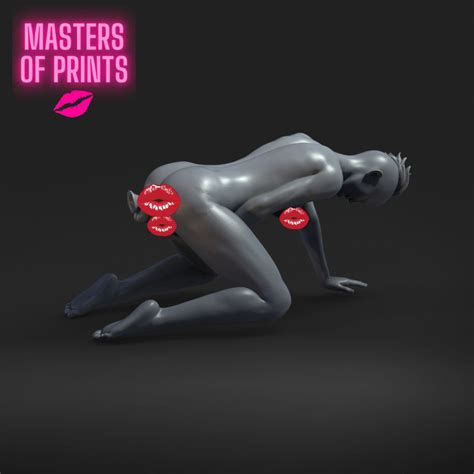 3D Printable Dildo Pleasure NSFW EROTIC MINIATURE 75 MM SCALE By Master