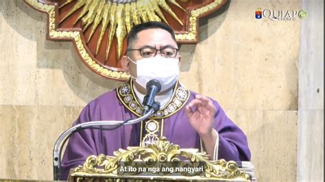 Live Tv Mass Today Quiapo Church Saturday April Am