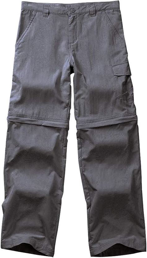 Boys Casual Outdoor Quick Dry Waterproof Hiking Climbing Convertible Trousers Kids Cargo Pants ...