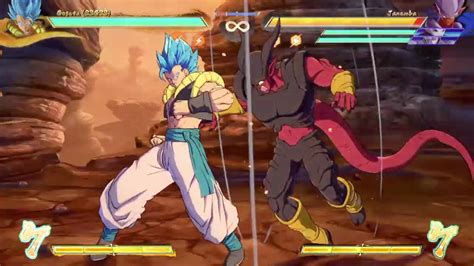 Dbfz S Gogeta Sparking Corner Loop Hits Crazy Damage Solo Tod