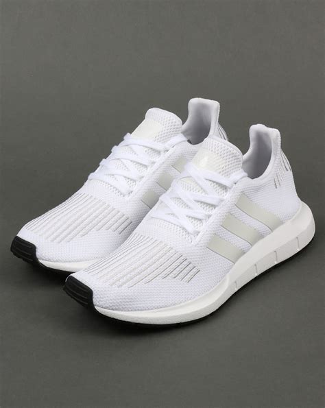 Adidas Swift Run Trainers Whiteshoesrunningprime Knitrunnersmens