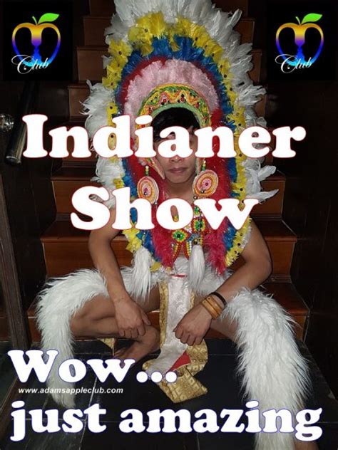 Indianer Show Adams Apple Club Chiang Mai Gay Bar