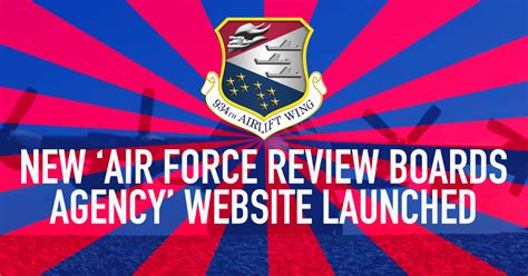 New ‘Air Force Review Boards Agency’ website launched > Minneapolis-St ...