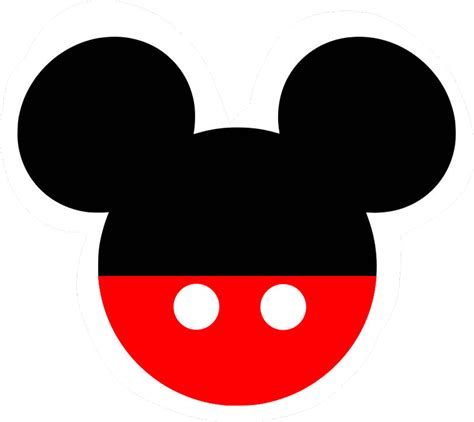 Mickey Mouse Ears Svg Mickey Mouse Head Svg And Png File Etsy Images