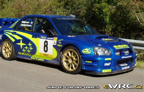 M Kinen Tommi Lindstr M Kaj Subaru Impreza S Wrc Rally