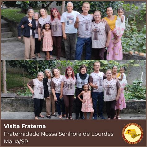 Visita fraterna Fraternidade Nossa Senhora de Lourdes Mauá 2 024