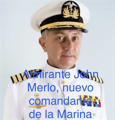 Código Vidrio on Twitter Atención El almirante John Merlo es el