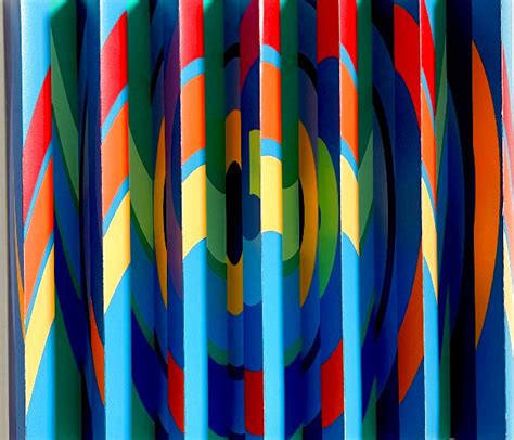 Rainbow Message 2004 HS Polymorph Agamograph by Yaacov Agam - For Sale on Art Brokerage