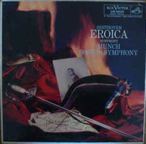 Beethoven* - Munch*, Boston Symphony* - Eroica Symphony (Vinyl) | Discogs