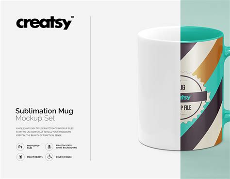 Sublimation Mug Mockup Set on Behance