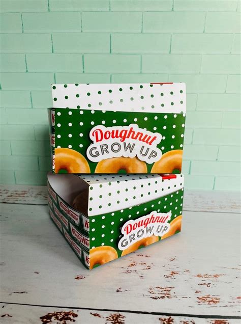 Classic Krispy Kreme Donut Box Pack Of 12 Lily Young Designs