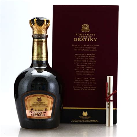 Chivas Royal Salute 38 Year Old Stone Of Destiny Whisky Auctioneer