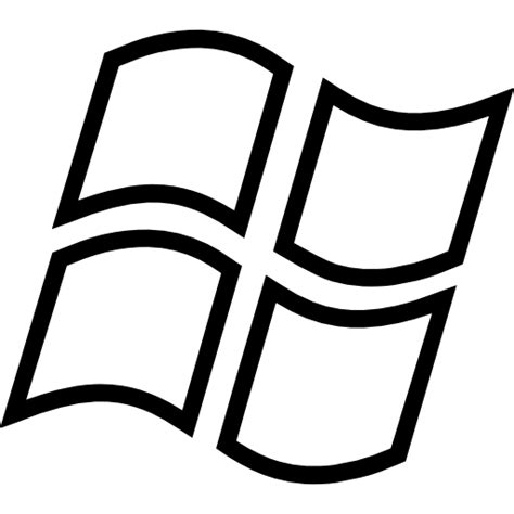 Black Windows Icon