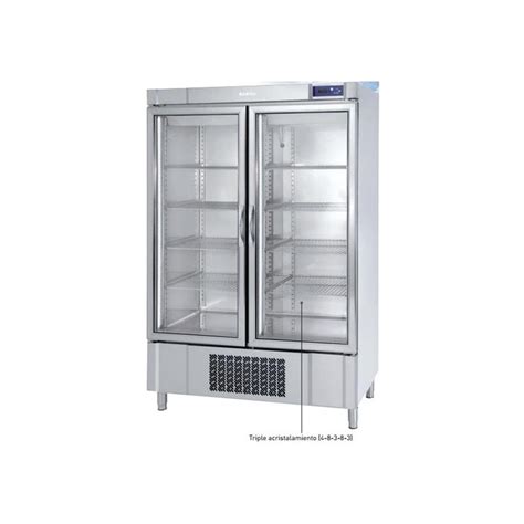 Armario de refrigeración Infrico puerta de cristal 500 1000 L AEX 1000