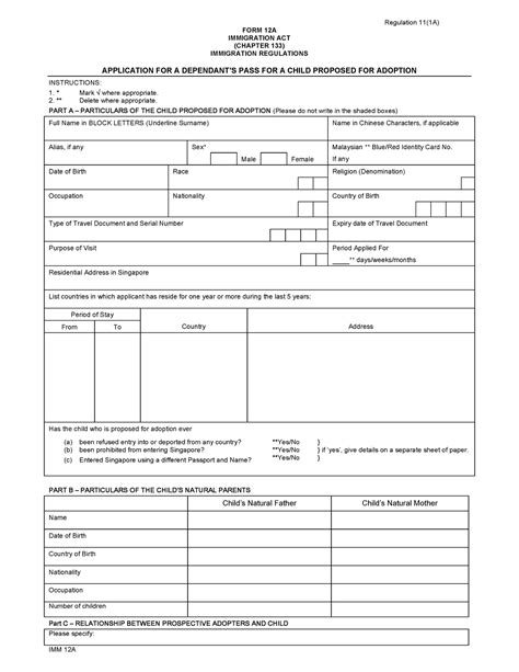 Dp Application Form Notes For Exam Regulation 111a Form 12a