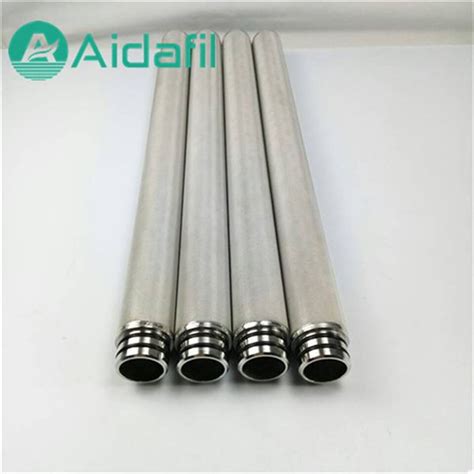 Micron Stainless Steel Candle Filter Sintered Filter Cartridge