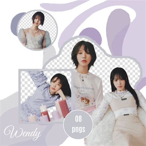 Wendy Red Velvet Singles Korea Png Pack By Cherrymoonx On Deviantart