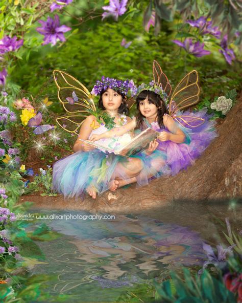 Alixandra Art And Photography Mother Daughter Fairy Portrait Photography