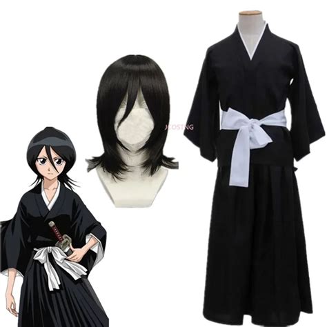 Neue Anime Bleichmittel Kuchiki Rukia Cosplay Kost M Rukia Kuchiki Per