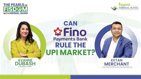 Fino Payments Bank Ipo Plans Market Outlook Ketan Merchant