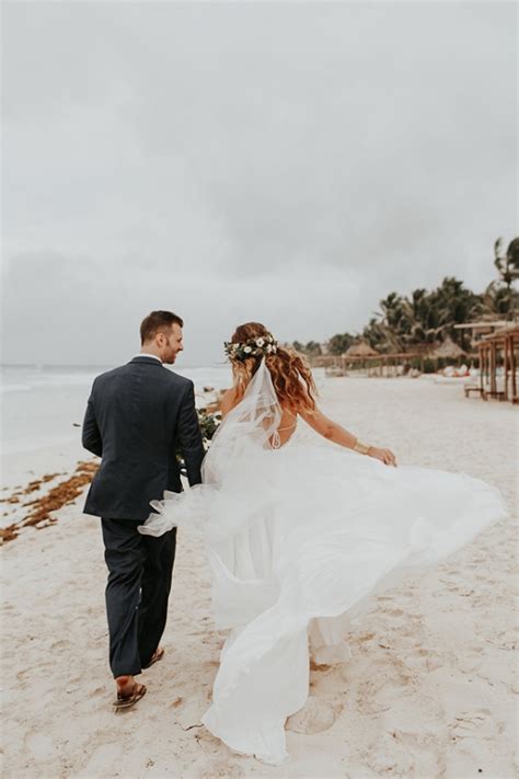 Tulum Beach Boho Wedding of our Dreams ⋆ Ruffled