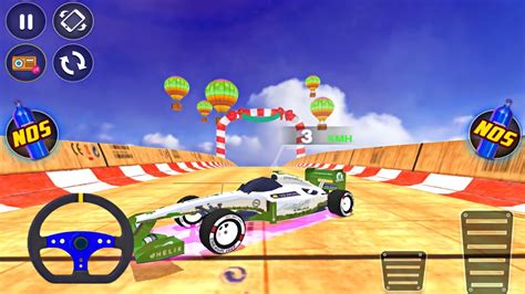 Formula Car Racing Mega Ramp Mode Ramp Stunt Level To Extreme Car