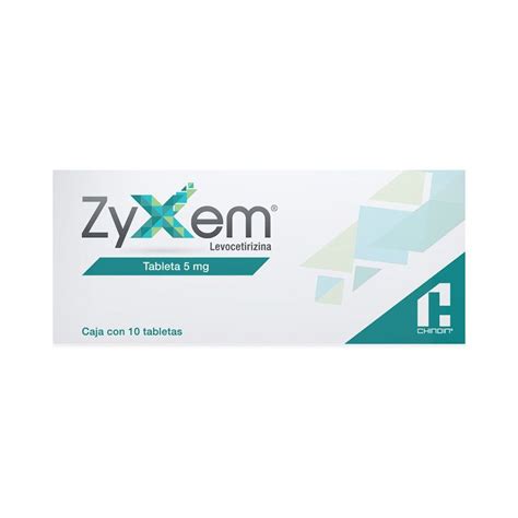 Zyxem 5 Mg 10 Tabs