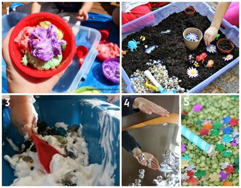 Learn with Play at Home: 10 simple Sensory Play ideas