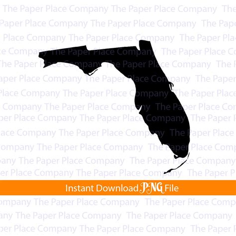 Florida PNG, Florida Silhouette PNG, Florida Strong, Florida Digital ...