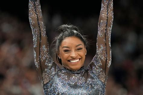 Simone Biles The Best Photos Of Her Spectacular Debut At Paris 2024 Games Foto 17 De 19