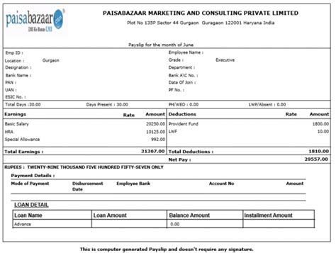 What is Salary Slip? Definition, Importance, Components and Format