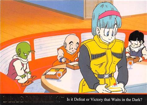 Bulma Dende Krillin Gohan Trading Card Dragon Ball Z Funimation