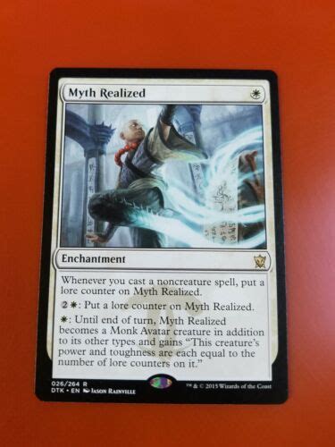 X Myth Realized Dragons Of Tarkir Mtg Magic Cards Ebay