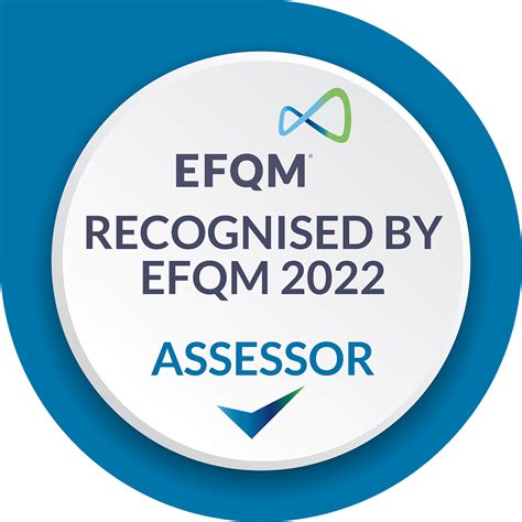 Recognised By Efqm 2022 Assessor Credly