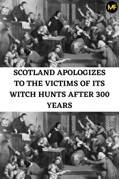 Scotland Apologizes To The Victims Of Its Witch Hunts After Years