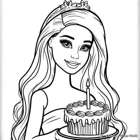 Barbie Coloring Pages Free And Printable